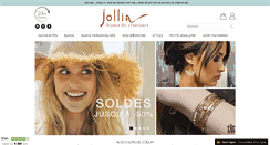 Desktop Screenshot of jollia.fr