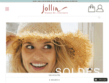Tablet Screenshot of jollia.fr